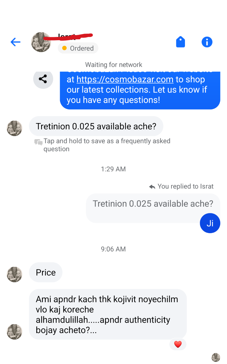 Customer review image