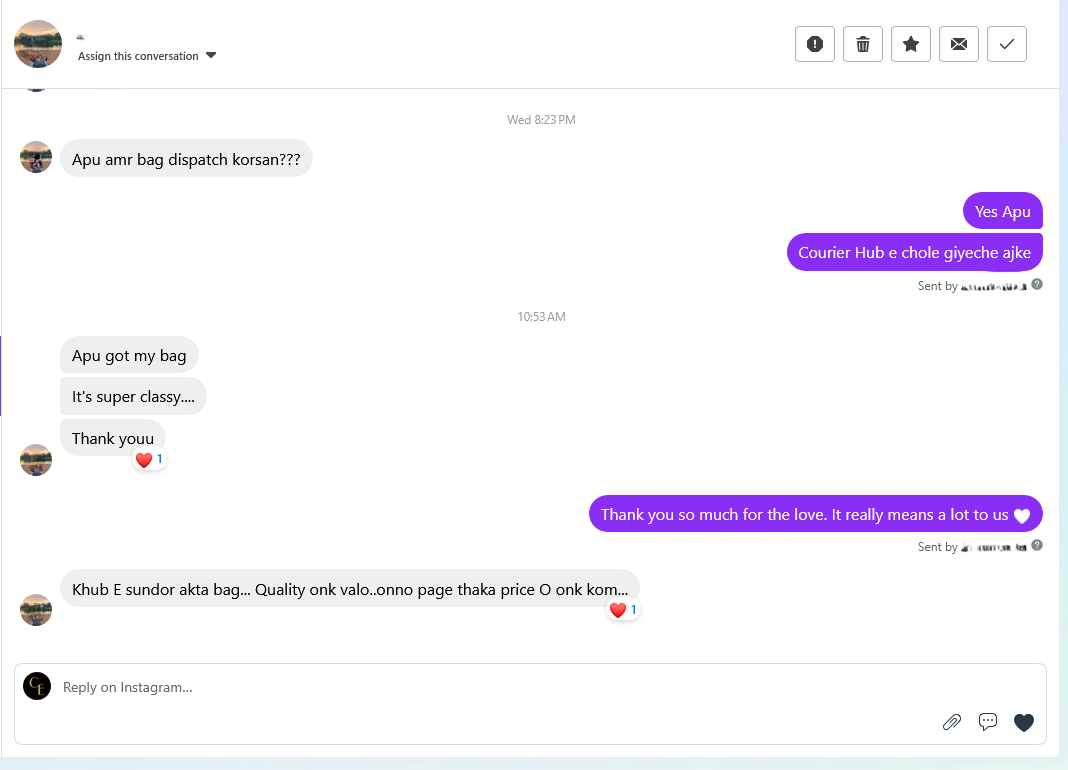 Customer review image