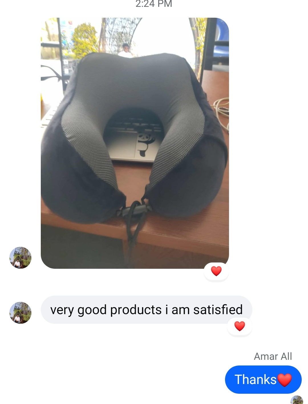 memory foam neck pillow