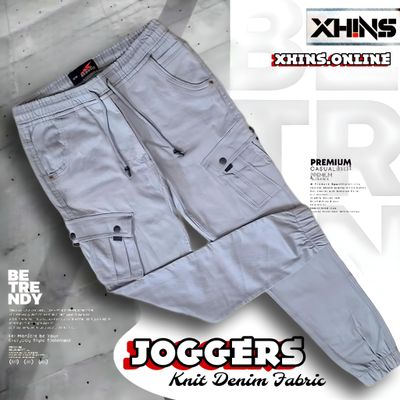 Premium Joggers- Ash