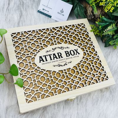 Attar 24pcs - Wooden Box