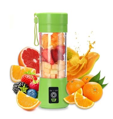 380ML Portable Juicer USB Rechargeable Fruit Vegetable Smoothie Blender Multi functional Juice Cup Mini Home Mixer