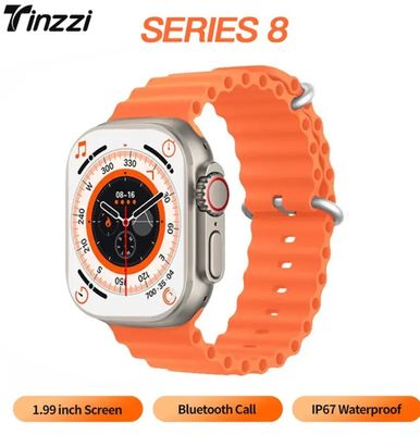 TinzziTinzzi T800 Ultra, T800 Ultra2, T900 Ultra2 Smartwatch 1.99'' Inch Full Touch HD Screen IP67 Waterproof Bluetooth Call Sleep Monitoring Smartwatch for Men And Women