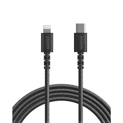 Anker Type-C to lightning cable Nylon Braided 6Fit/1.8 Meter