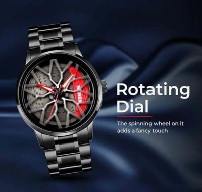 Amazing Men's Rim Watch RS7 Chrono Rotating Watch for men_img_2