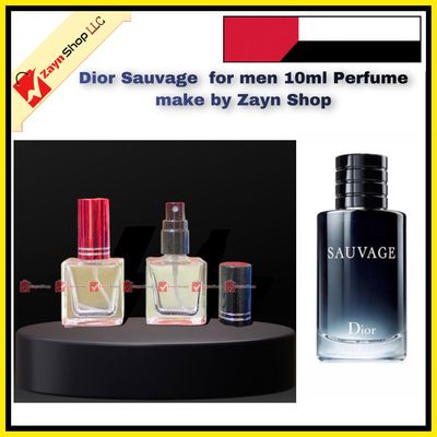 Dior Sauvage Perfume Longlasting for men 10ml Decant making with Raw perfume Oil by Zayn_img_1