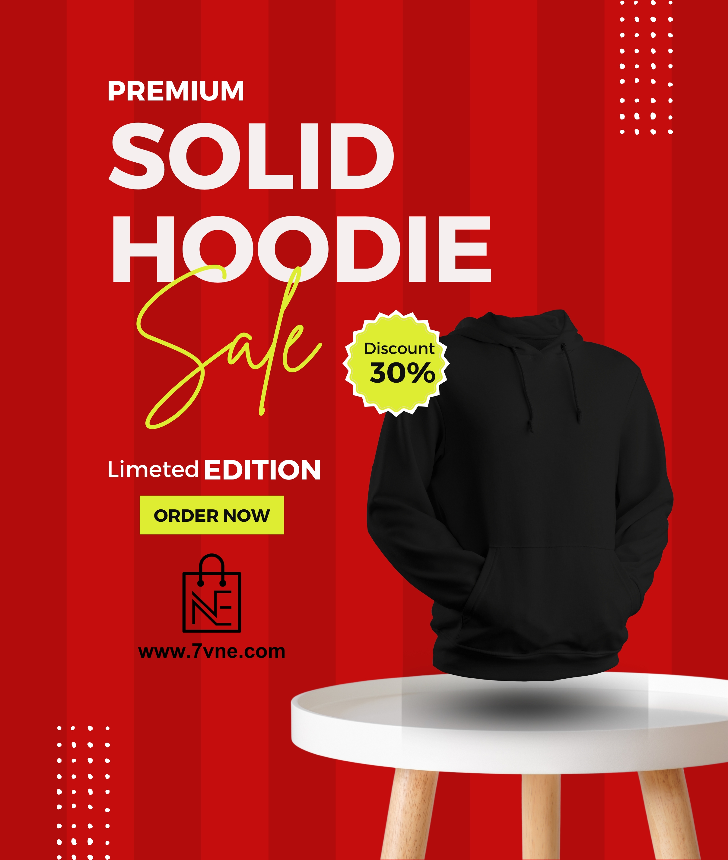 Solid Hoodie