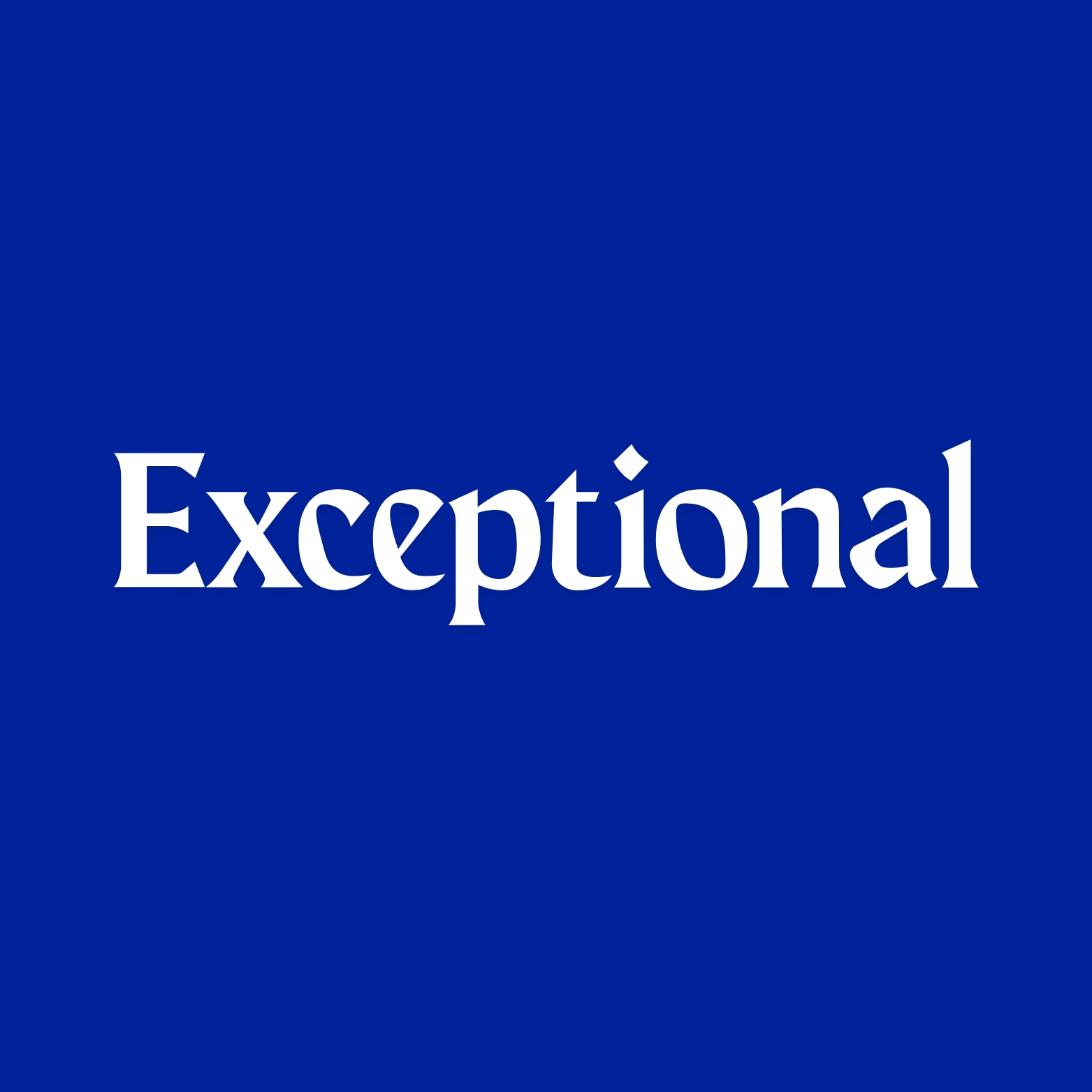 Exceptional