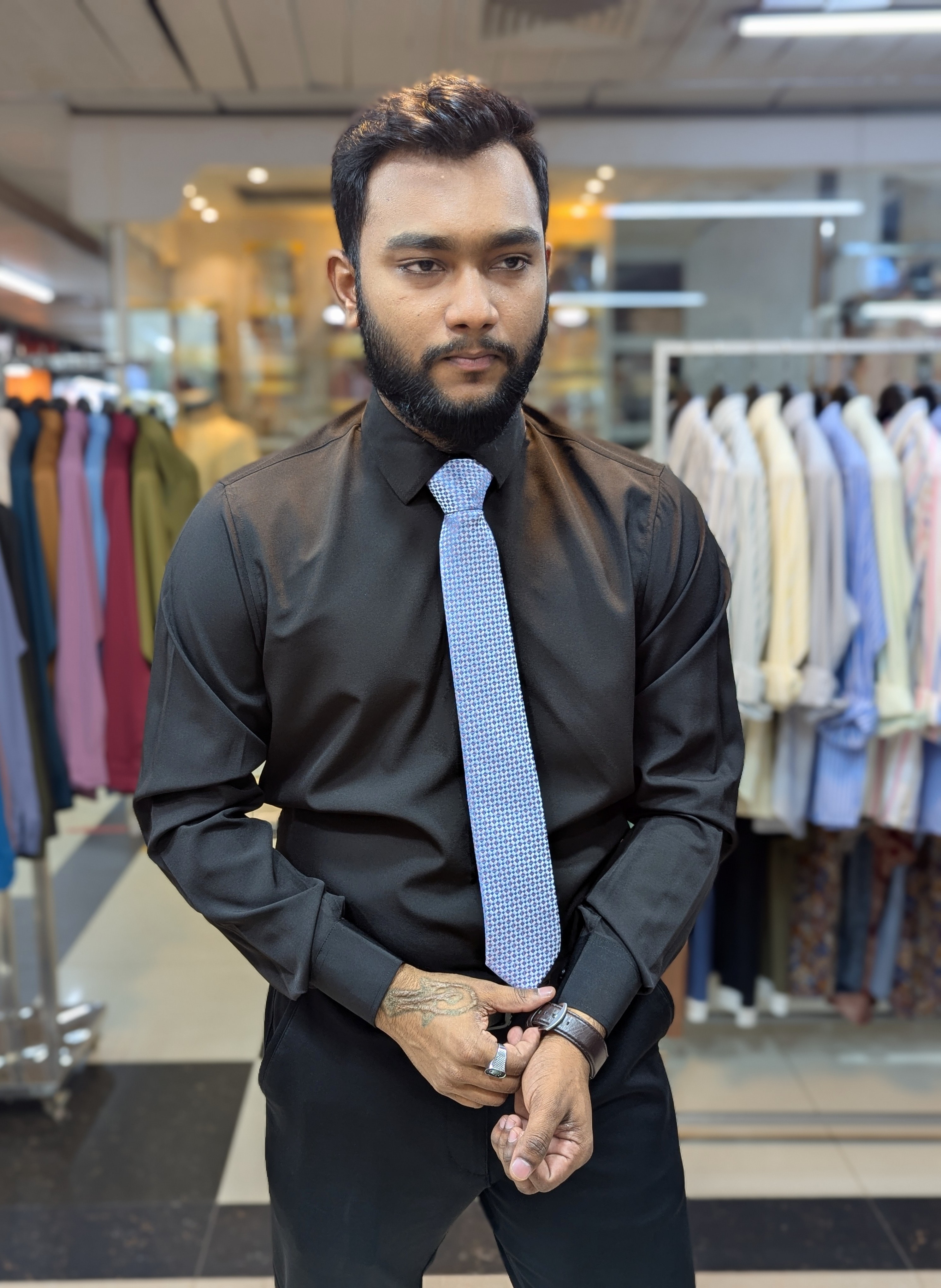 spandex Formal shirt